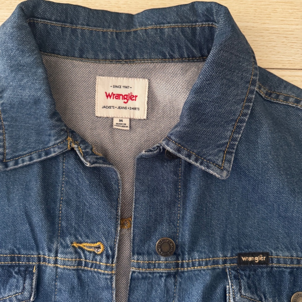 Wrangler Womens Cropped Denim Jacket - Picture 5 of 5